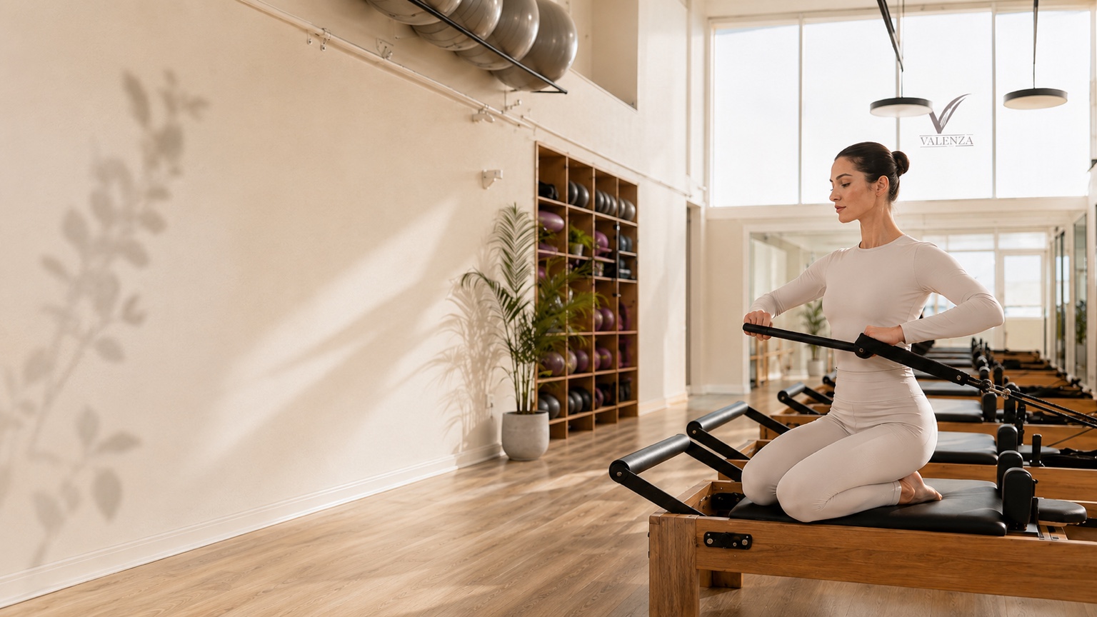 Valenza Pilates reformer dersi